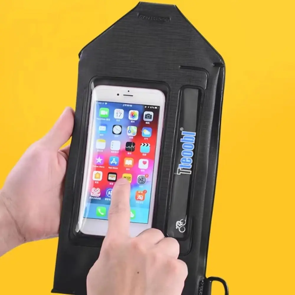 

Sports Accessories Waterproof Phone Pouch PVC Thicken Swimming Bag Transparent Adjustable Strap Shoulder Bag Outdoor