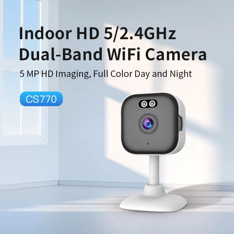 Vstarcam CS770 O-Kam APP 5MP Bluetooth Wireless WIFI IP Camera Full Color AI Humanoid Detection Home Security CCTV Baby Monitor