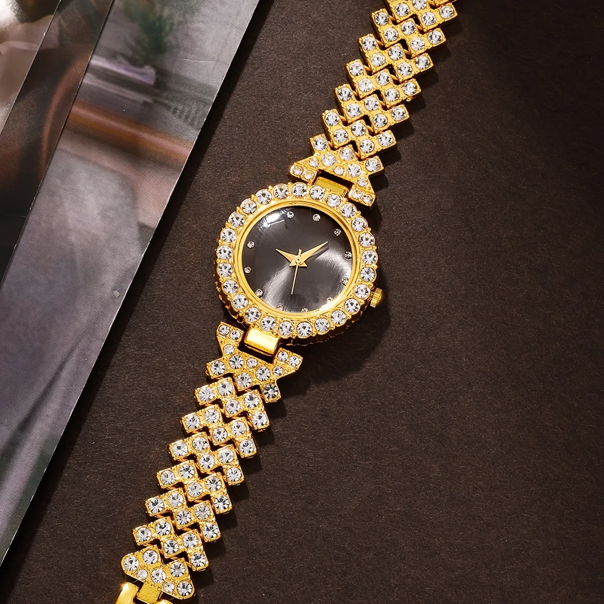 2Pcs Set Jam Tangan & Perhiasa - Jewels On Watches ulasan dan harga