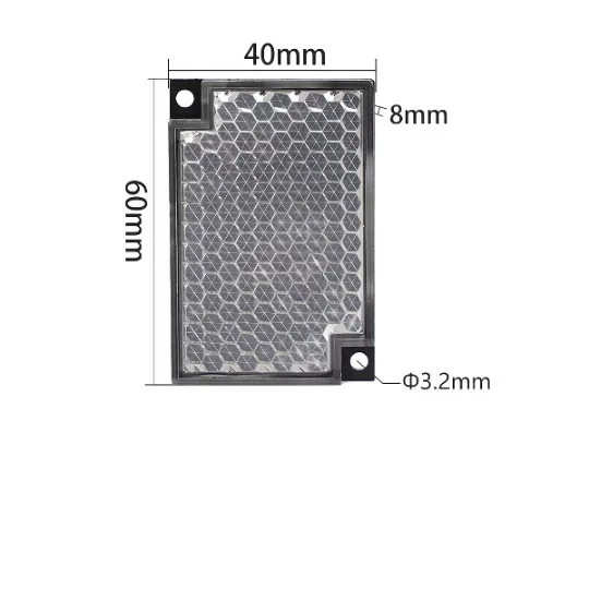 Precision Reflective Mirror For Photoelectric Switch TD08 Industrial Sensing Component Stable Detection Automation Machinery Sys