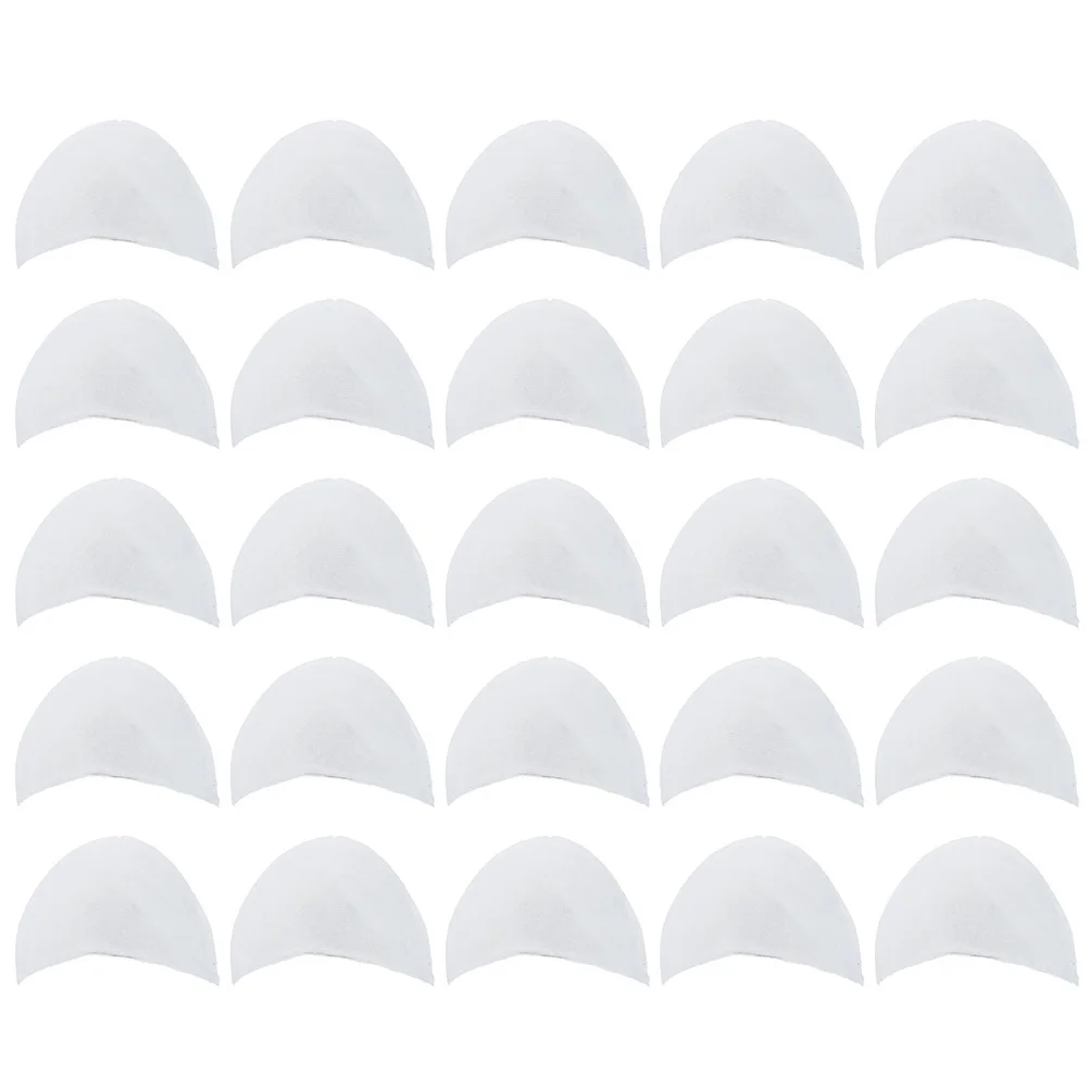 

50Pcs Reusable Shoulder Pads Natural Cotton Shoulder Enhancer Broaden Shoulders Fit Perfectly Under Garments Daily Wear Suitable