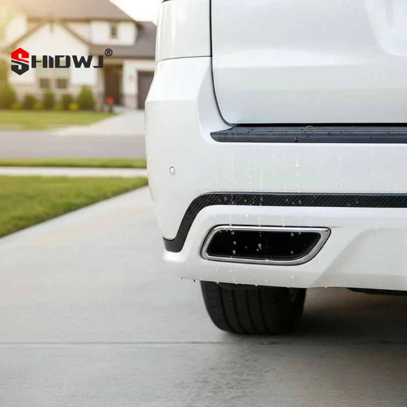 1 Roll 3D Transparent Carbon Fiber Car Door Protector Stickers Anti Scratch Tape Auto Trunk Sill Scuff Protector Film