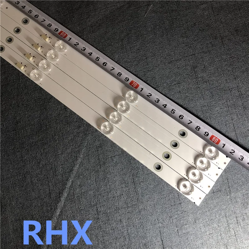 9 مصباح ل 43PFF5021 43PFF5011 T4312M LD43V22S DLED43GC4X9 DLED43GC 4X9 GC43D09-ZC23FG-01 ZC21FA الألومنيوم 100% جديد