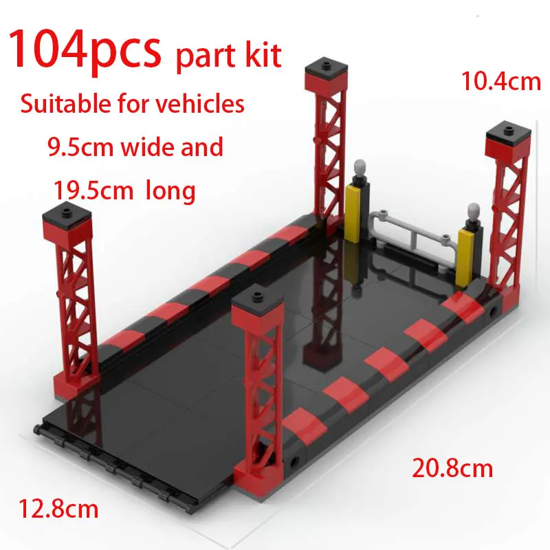 Champions Display Stand XL Kompatibel mit Supercar-Rennwagen-Bausteinen Modell DIY Garagenteile-Set + Elektronische Bauanleitung – Detail 20