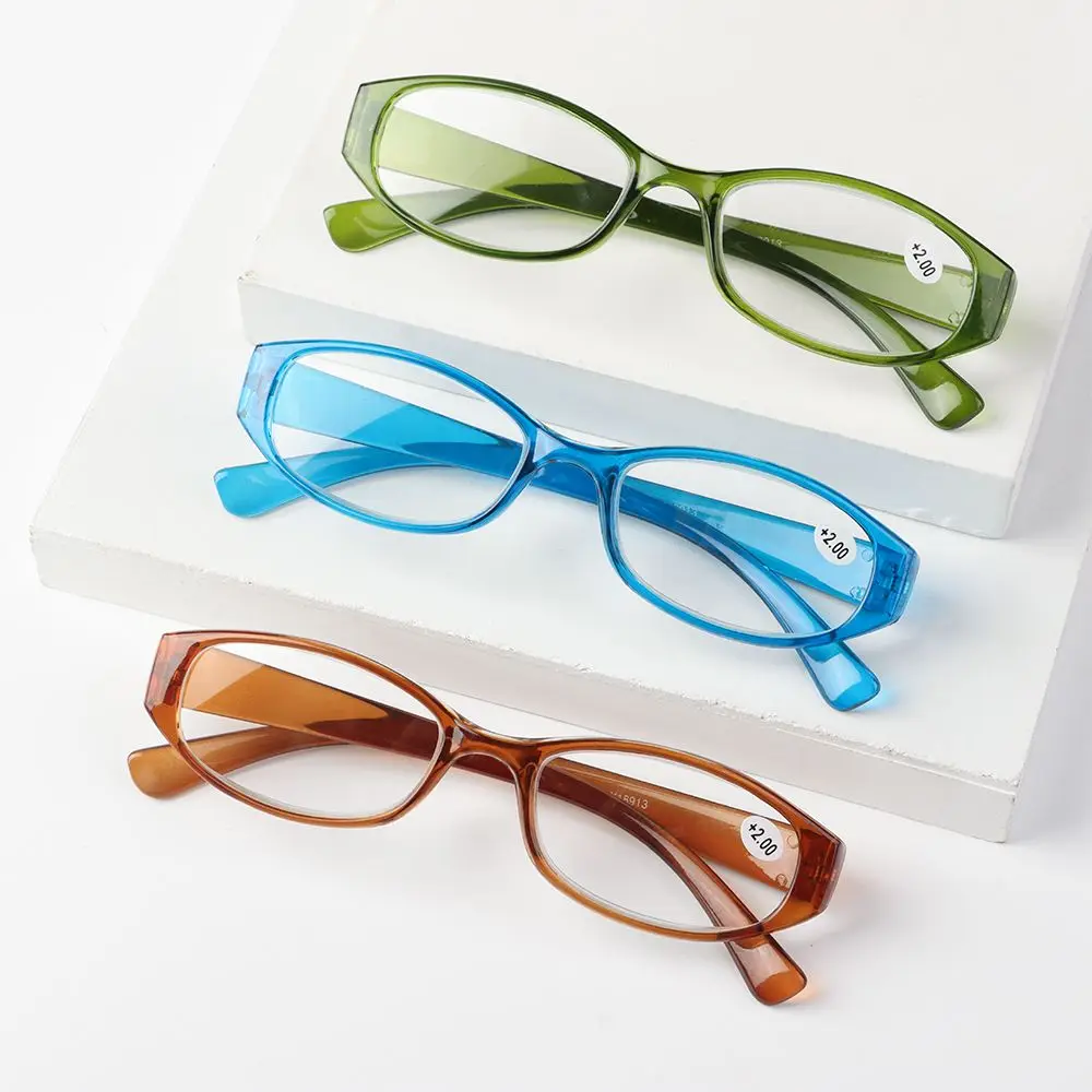 

Comfortable Vintage Portable Eyeglasses Ultra Light Frame Reading Glasses Eye Protection