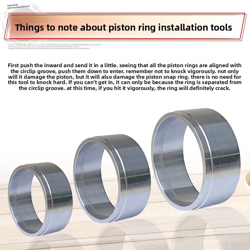 디젤 엔진 발전기 부품 유지 보수 및 설치 피스톤 링 특수 도구 슬리브 168F/170F/173F178F/186FA188F/190