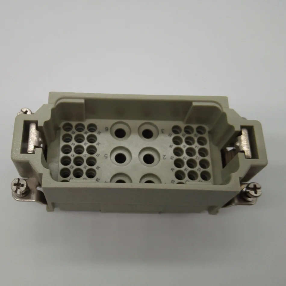 Heavy duty connector rectangular aviation plug socket industrial connector HDC-HK-006/36FC MC