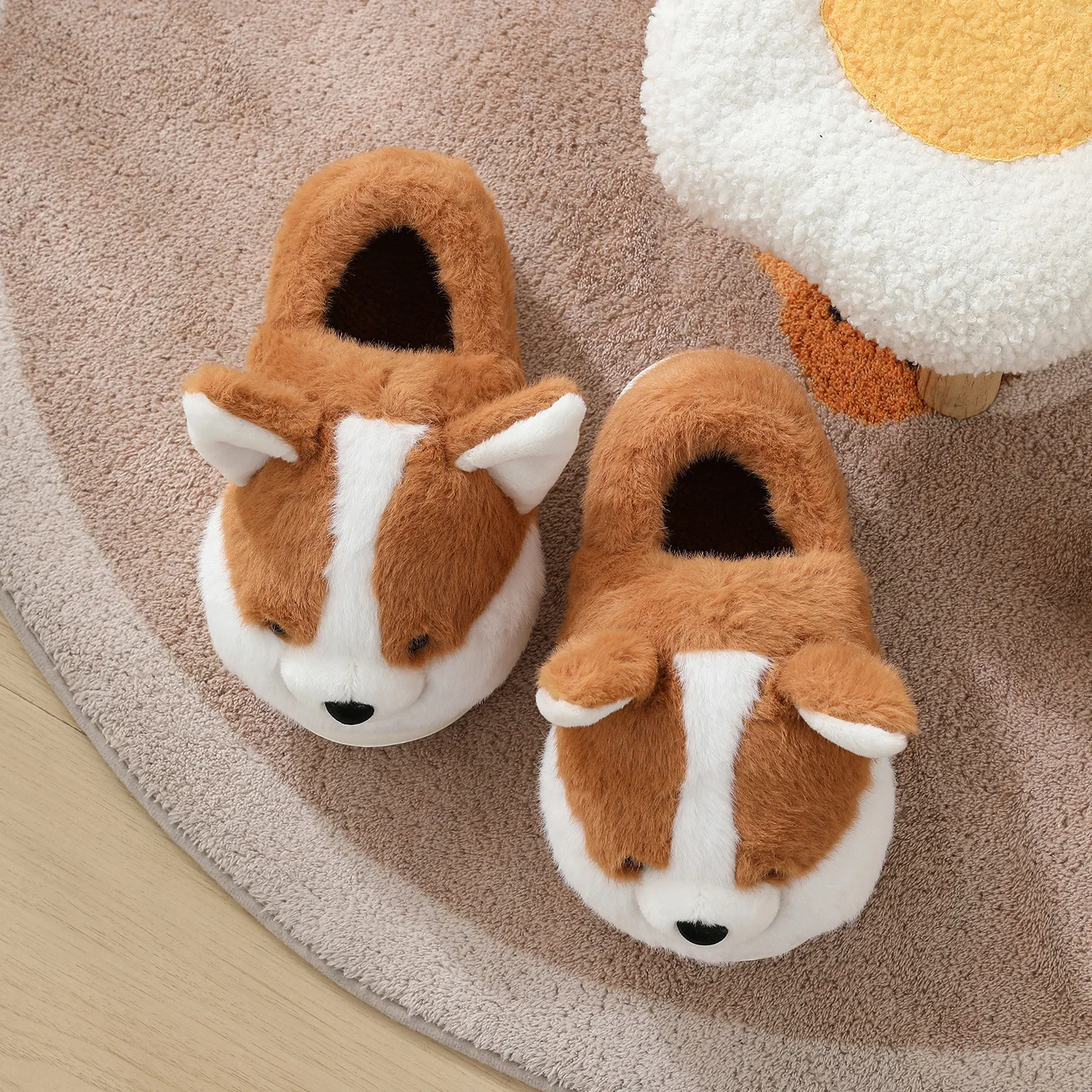 SHAJI Niedliche Corgi-Plüsch-H – Fluffy Fur Slipper Bewertung und Preis