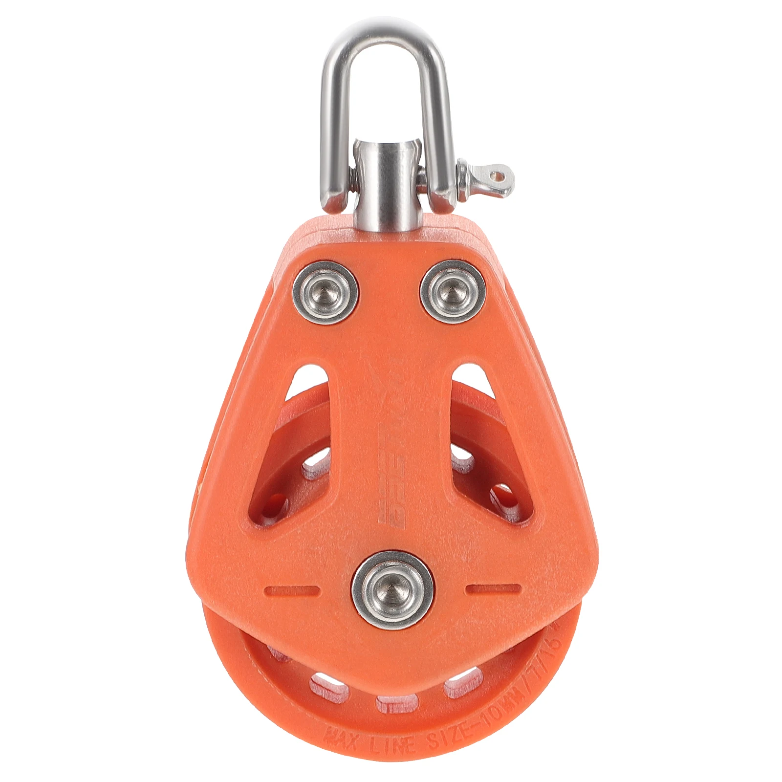 

Pulley Bearing Swivel Block Sailboat Lift Marine Single Rigging Scroll Wheel Travel