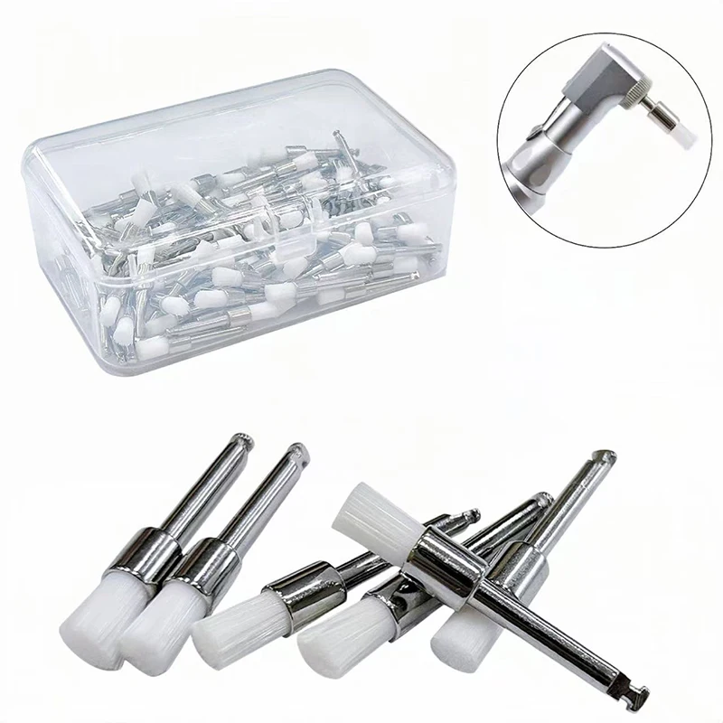 

100 шт./кор., щетки для защиты зубов, одноразовая защелка, стоматологическая полировальная пластина, используемая для удаления пятен и полировки, стоматологические инструменты