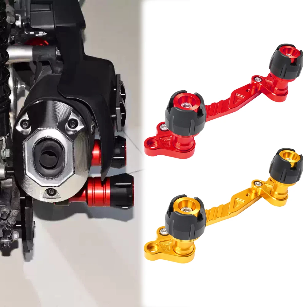 

Для Yamaha XMAX300 NMAX 125 155, выхлопная труба мотоцикла, защита от падения, мяч для Honda ADV160 FORZA350, аксессуары для защиты от падения