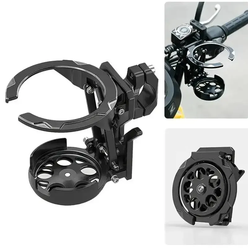 AliExpress NONE 2026 NEW Motorcycle Foldable Cup Holder Lightweight Adjustable Water Bottle Mount for Electric Bicycle Sport Cycling Accessories
