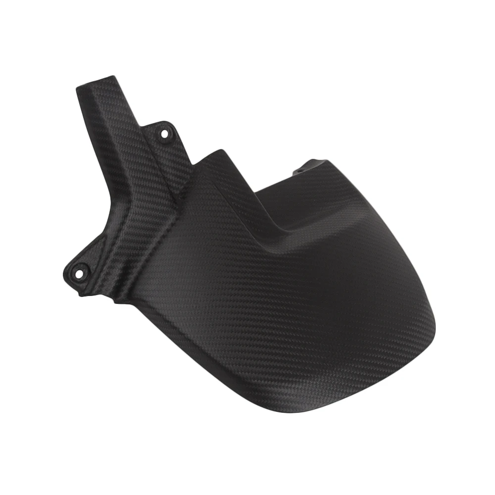 Carbon Fiber Rear Hugger Mud Guard Fender Twill For Triumph Rocket III 2020 2021 view 6