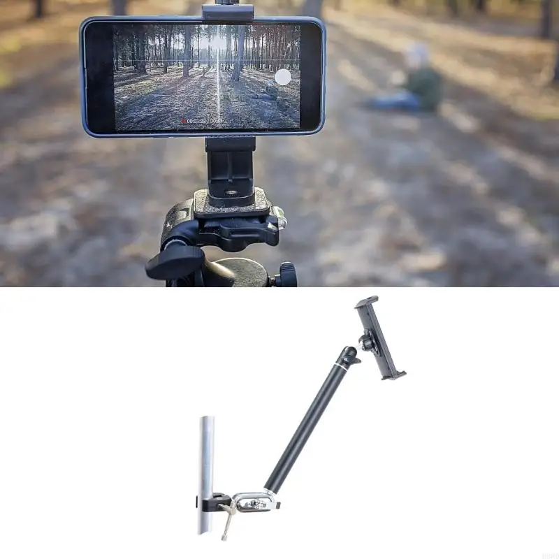 

High Stability 1/4Inch Adapter Camera Phone Adapter With Telescoping Poles For Flexible In Any Environment H8WD