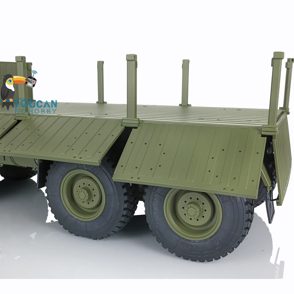 HG P801 1/12 Scale US RC Military Truck Model 8*8 Metal Chasis 2.4 
