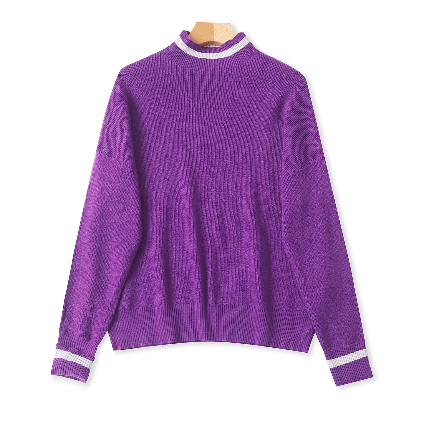 

Осень-зима, Camere, шерстяной свитер, женский высокий воротник, норковый мех, шелковый, приятный для кожи, теплый тонированный свитер, повседневный свободный крой