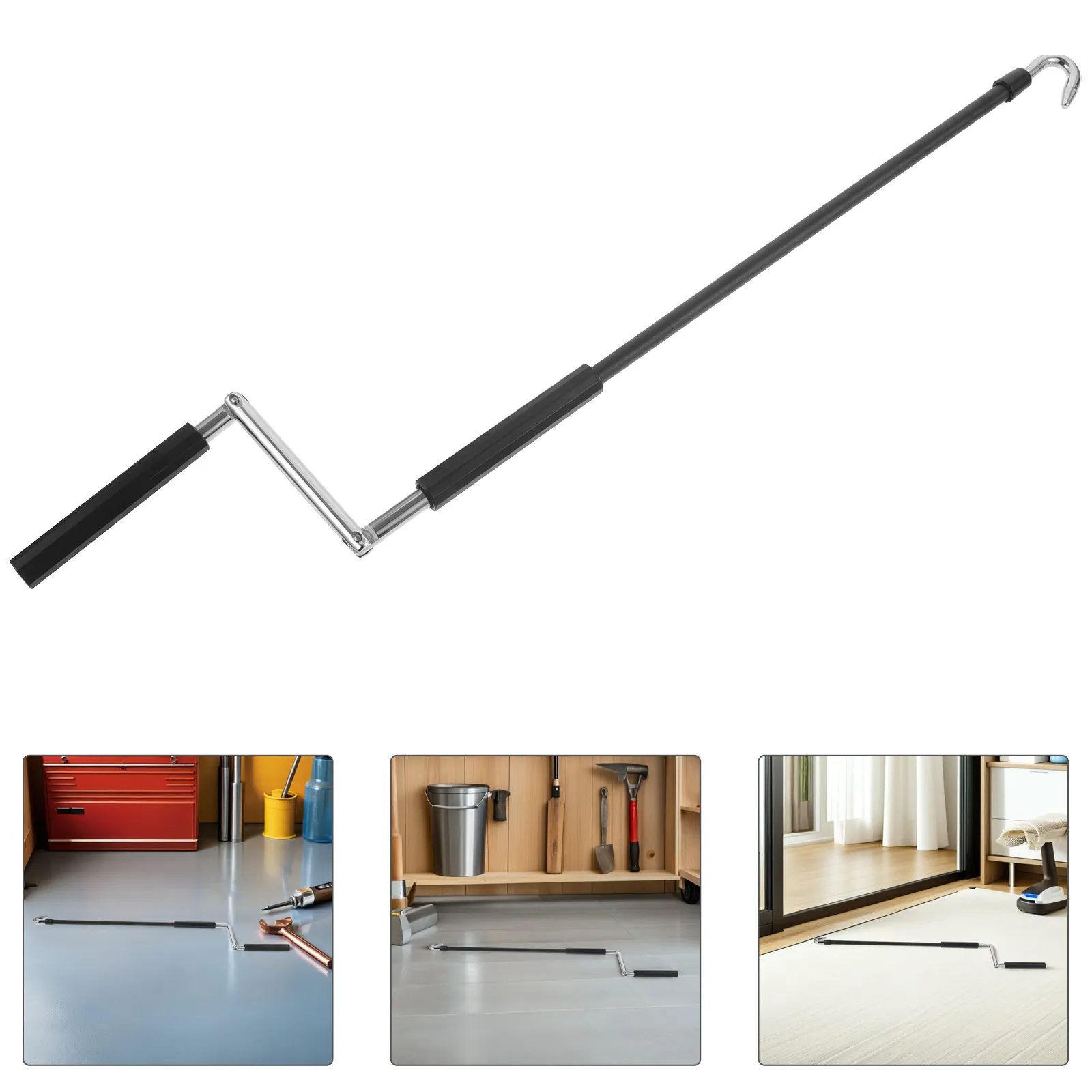 

70Cm Telescopic Heavy Duty Awning Crank Handle Smooth Operation Roll Up Blind Crank for Rv Gazebo Patio Exterior Roller Shade