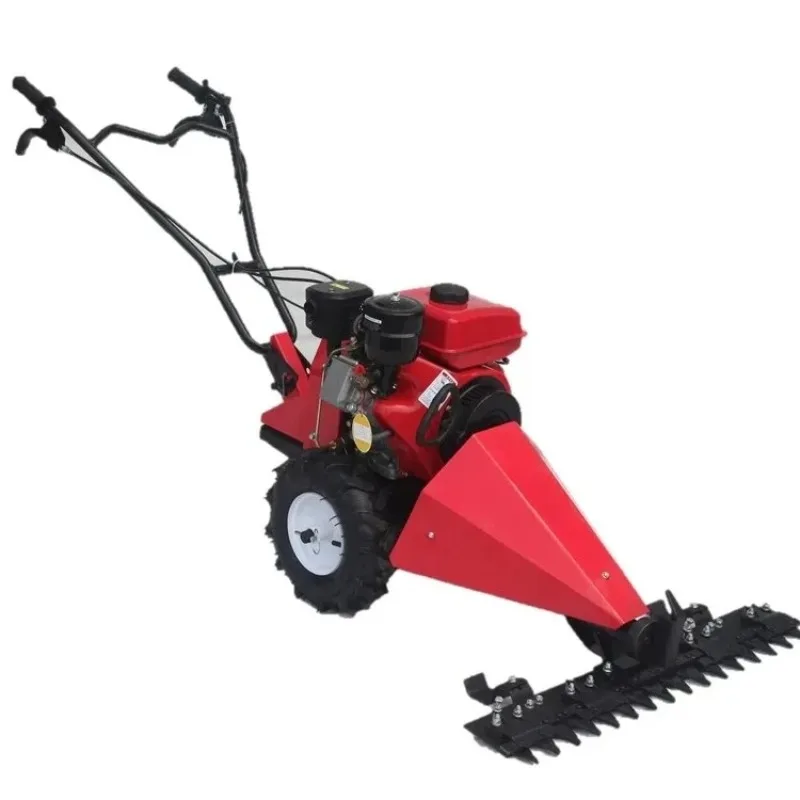 

Diesel Grass Cutter Manual Mini Tiller Scythe Lawn Mower CE Certified Heavy Duty for Garden Farm Agricultural Weed Trimming