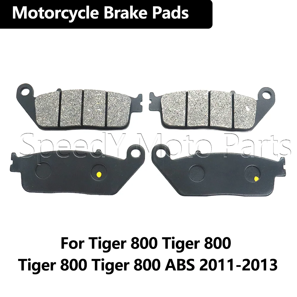Motorcycle Front Brake Pads kit For Tiger800 XC XCA XCR XR XRT XRX Tiger 800 Sport TRIDENT 660 Street Triple 675 2013-2018