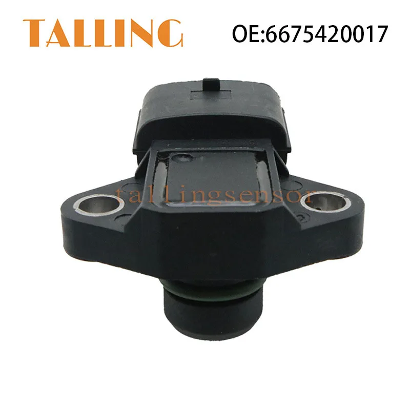 6675420017 MAP Intake Air Boost Pressure Sensor for 2006-2012 Ssangyong Kyron Actyon Rexton Stavic 2.0 2.7 XDi Only Euro4