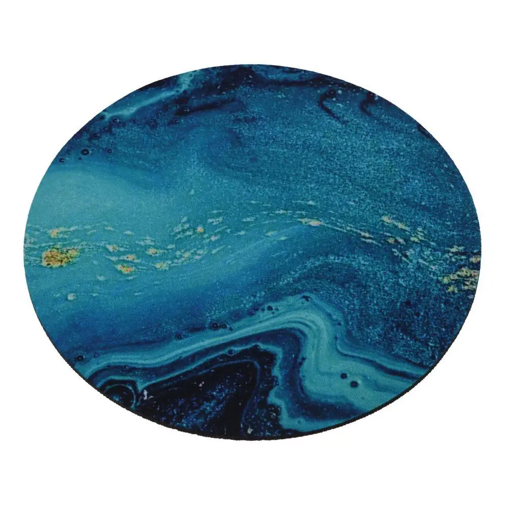 Multipurpose 7.9 X 7.9 Inches Mouse Pad Round Marble Pattern Mouse Pad Colored Non Slip Mouse Pad