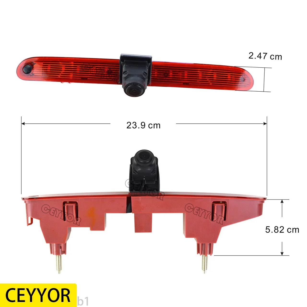 

High-mounted brake light camera, reversing camera, suitable for Citroën Berlingo/Peugeot Partner, 2008 - 202