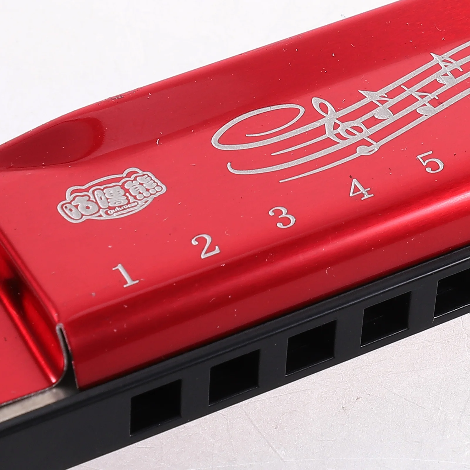 10 Hole 20 Tone Harmonica Children's Toy Small Beginner Student Holes Tones Abs Mini Music Instruments for Kids Students