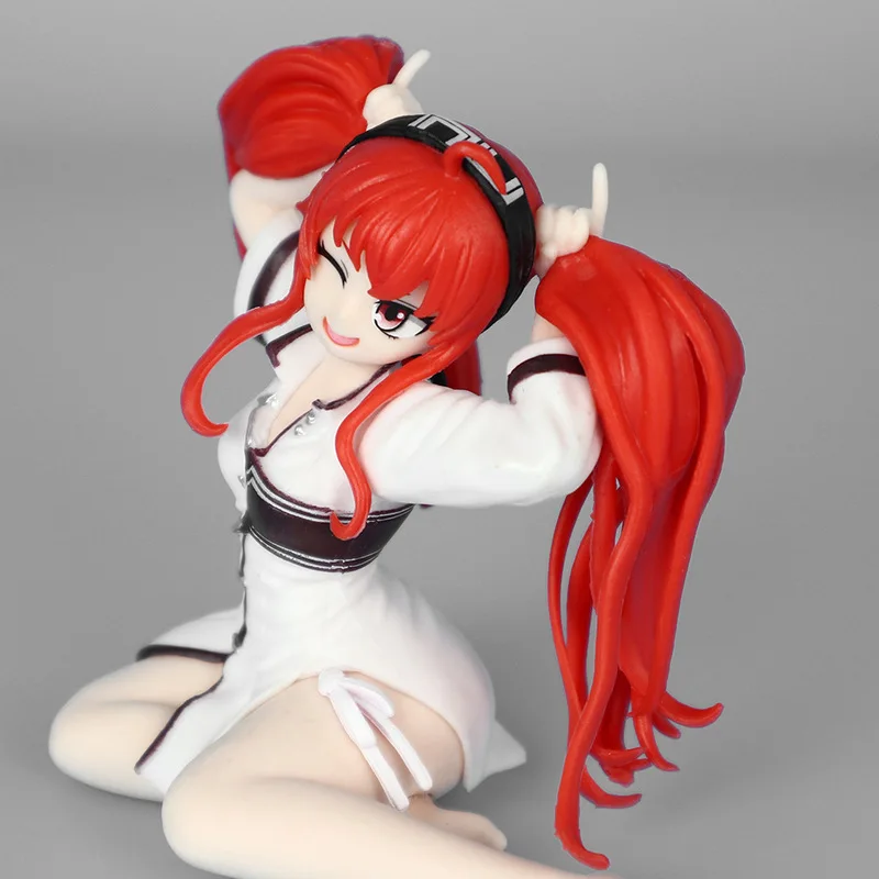 Re:Zero - Memulai Hidup Di Dunia Lain Alice Mie Instan Model Tekan Anime Gadis Gambar Dekorasi Kasus Ornamen Mobil Mainan