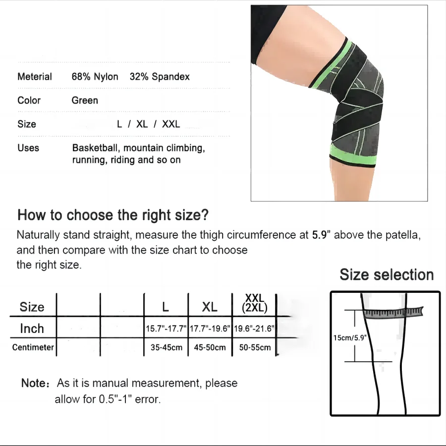 Le ginocchiere da 1 pezzo sono adatte per la corsa, ginocchiere morbide e traspiranti per pallavolo, calcio, danza, yoga, tennis, ciclismo
