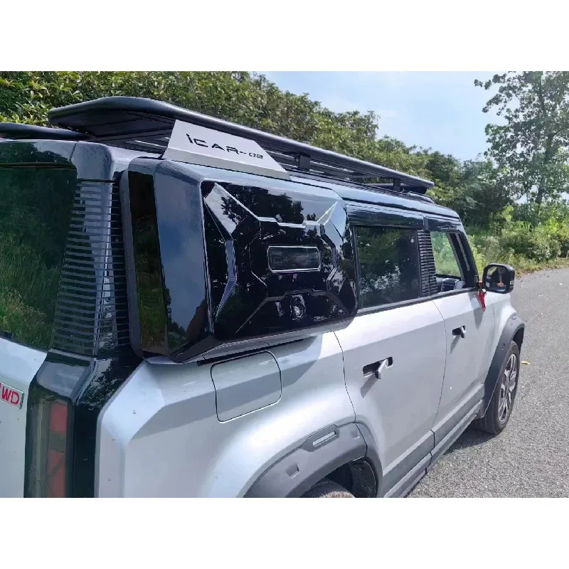 

Factory Hot Selling Chery Icar 03 Peormance Parts Roof Platform Side Book Bag Accessory for Exterior Modification