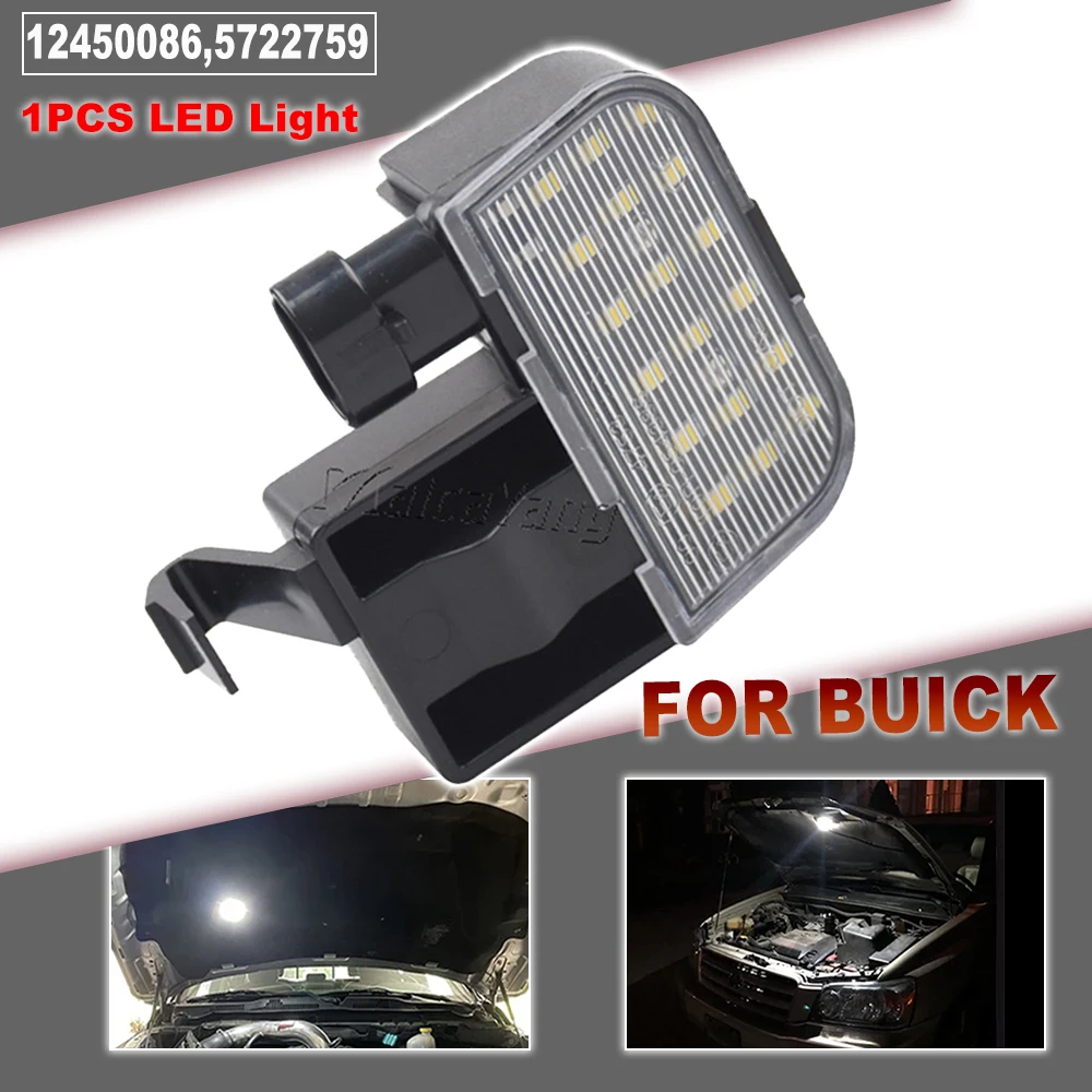 

1 шт. 6000K светодиодные лампы под капотом для Chevrolet Express Silverado GMC Savana 1500 2500 3500 03-14 OEM # 12450086