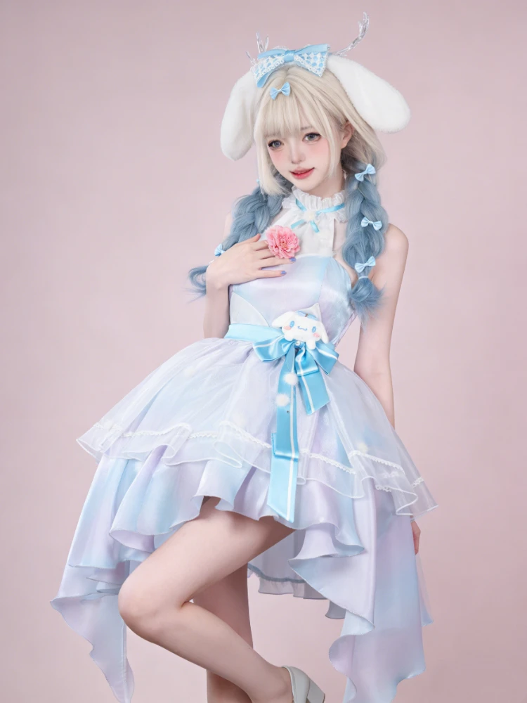 Juego popular King of Glory Yao, disfraz de Cosplay de perro con orejas grandes, traje de Anime, convención Cos de alta calidad para Halloween