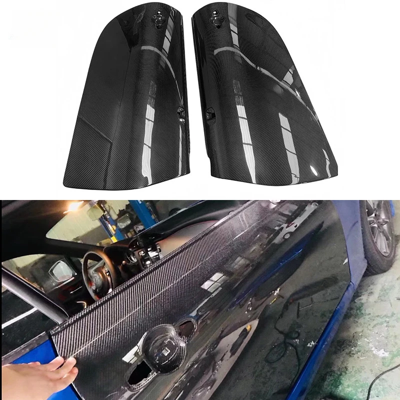 

suitable for Toyota GT86 BRZ Carbon Fiber Door Side Panel Surround Modification Car Accessories Exterior