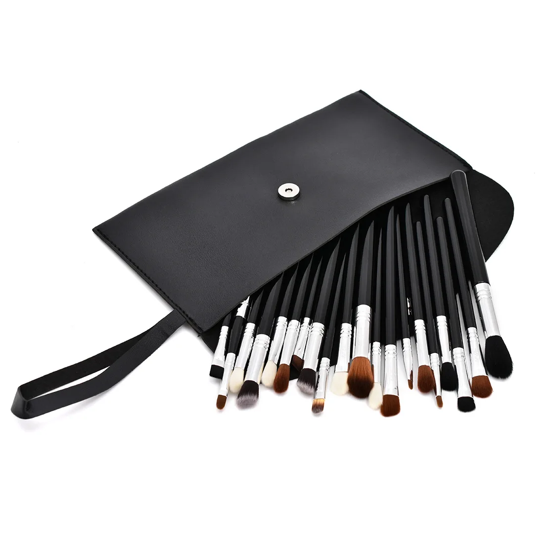 19 Eye Shadow Brushes Black Soft Makeup Brush Set Multi-Functional Eye Brush Makeup Tools