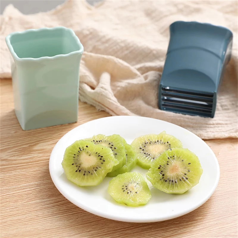 1PC Cup Slicer Potato French Fries Cutter Making Tool Slicing Fruit Strawberry Grape Vegetable Shredder Kitchen Utility Gadgets - view 4