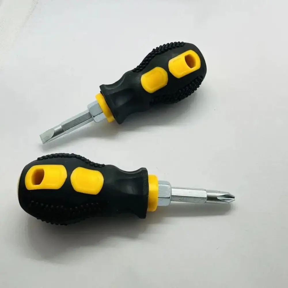 

Double-Headed Radish Head Screwdriver Compact Durable Mini Screwdriver Versatile Phillips Slotted Screwdriver