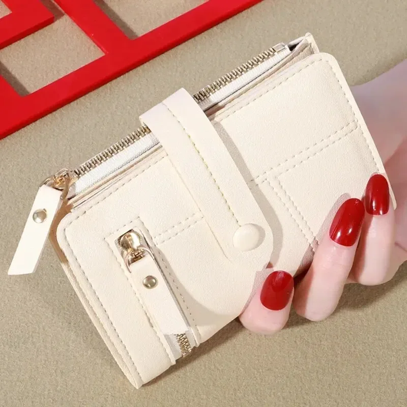 Portefeuille mi-long polyvalent et Haut de gamme pour femme، sac de Détermination، petit et populaire، nouveau #4