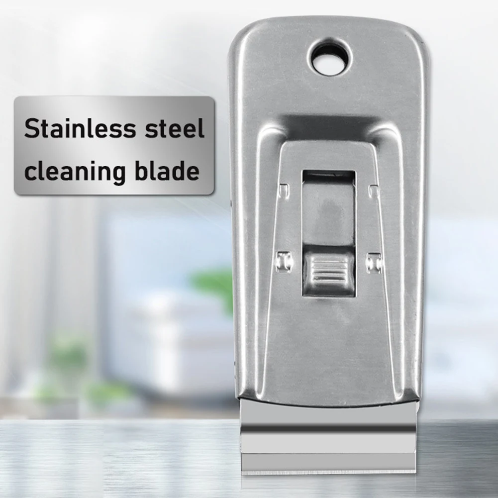 Changing blades Scraper Set Edge Blade Multi-Purpose Replaces Blades Silver Stainless steel Window