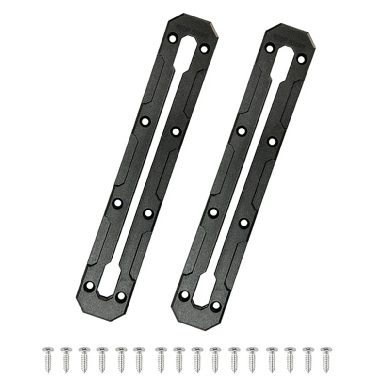 2Pcs 10.4Inch Low Profile Track, Kayak Track For Fishing Rod Holder, Kayak Gear Track Accessories