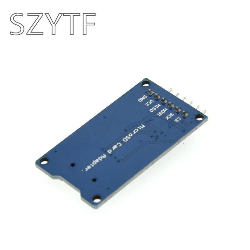 Micro SD Card & SDHC(high-speed card) Mini TF Card Reader Module Adapter SPI Interfaces with Level Converter Chip for Arduino