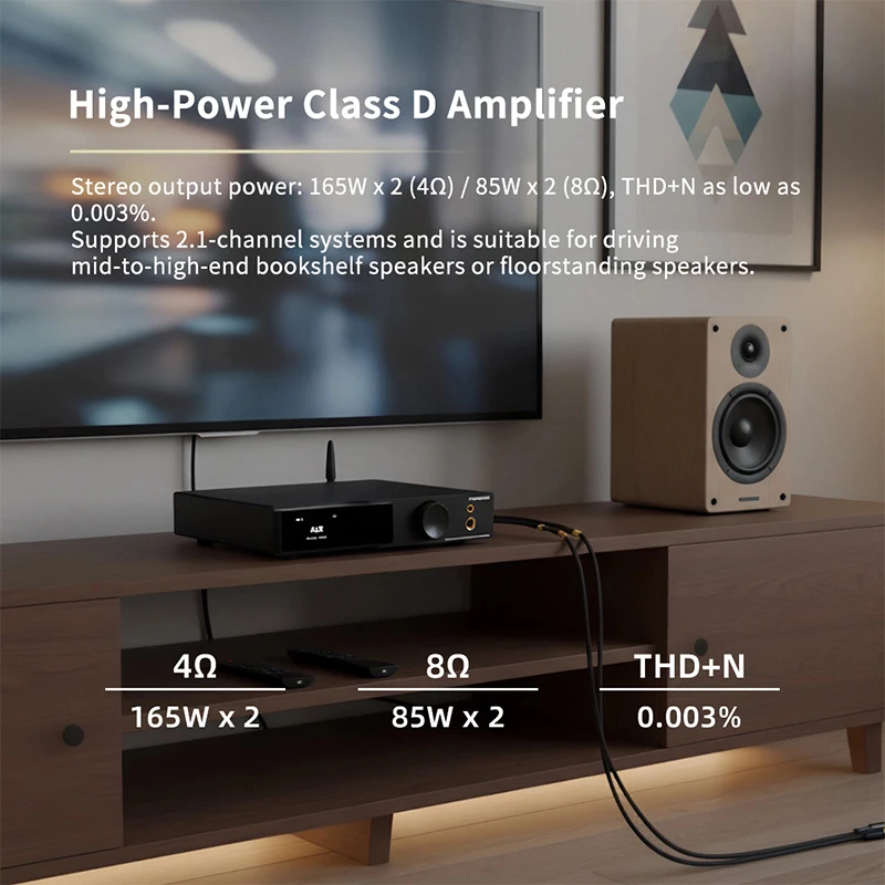 SMSL AO300 Pro 3-in-1 デコーダー ヘッドホンアンプ パワーアンプ