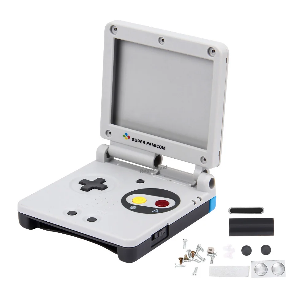 New Housing Shell for Nintend Gameboy Advance SP GBA SP Shell Replacement For GBASP Game Console Housing Case Cover With Buttons