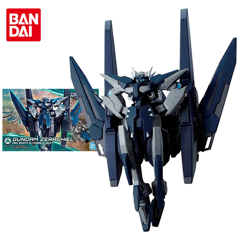 

Bandai Gundam Model Kit Anime Figure HGBD 1/144 Gundam Zerachiel Genuine Gunpla Model Anime Action Figure Toys for Children