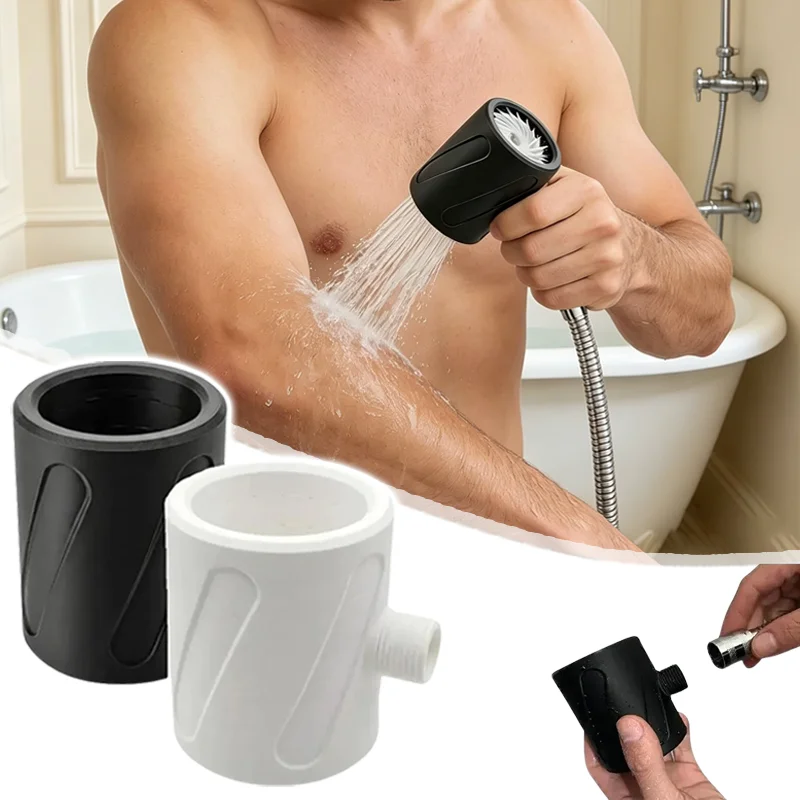

2 in 1 Professional Men Hygiene Shower Nozzle Massage Sprayer Dog Cat Foot Wash Tool Powerful Pet Shower Head for Bathroom