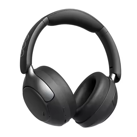 QCY H3 Pro ANC Wireless Bluetooth Headphone Hi-Res Spatial Audio Earphone with LDAC 50dB Active Noise Canceling Over Ear Headset