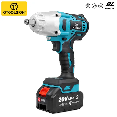 브러시리스 무선 임팩트 렌치 소켓 렌치 충전식 전기 렌치 토크 렌치 적응 Makita 18V 배터리 전동 공구
