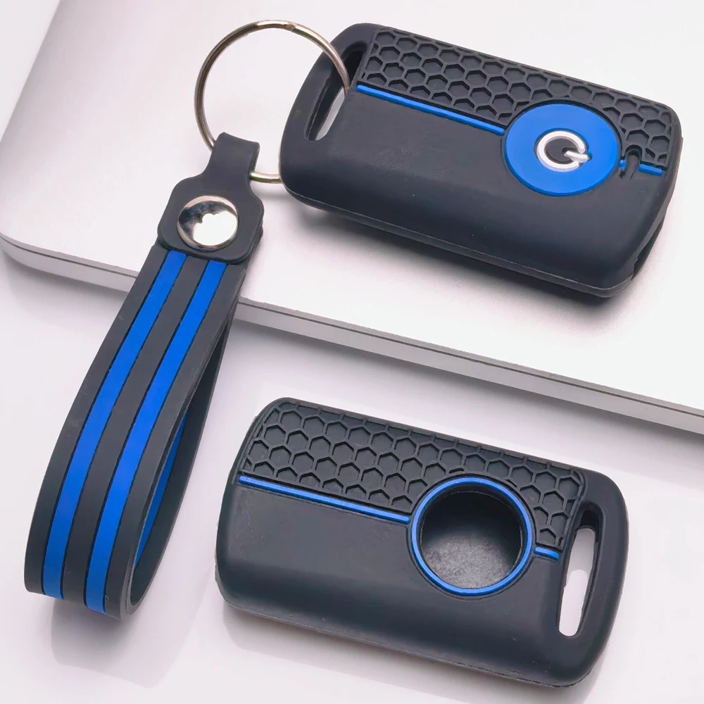 Key Holder Cover for YAMAHA Nmax XMax 125 250 309 300 400 Tricity NMAX 125 Tmax Tech Max with Keychain Anti-Scratch Shockproof