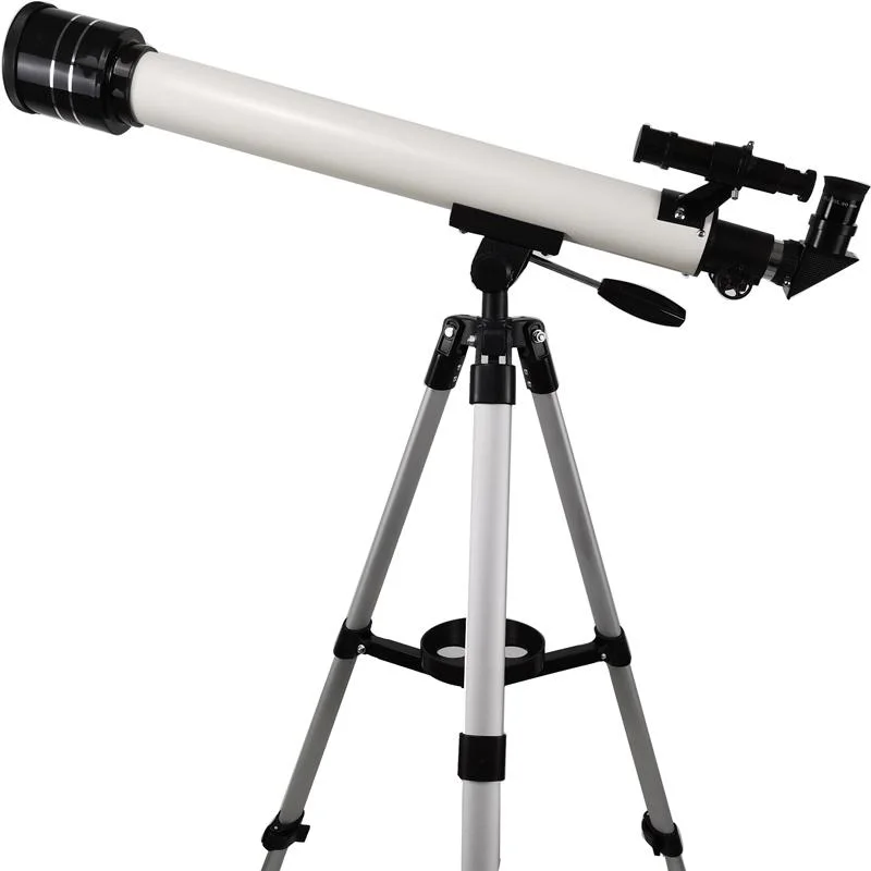 Telescópio Astronómico Refractivo Kepler Feito por Estudante Faça Você Mesmo Kit Espelho Principal Lente Objecta Suporte de Lente Ocular 60 mm