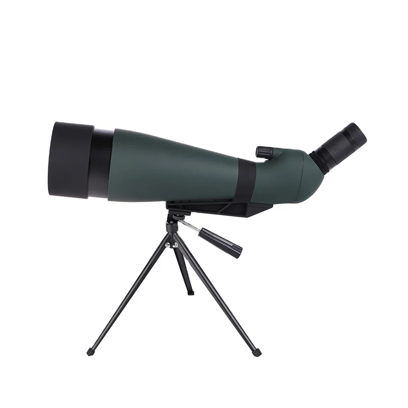 Spotting Scope 25-75x100 Telescópio com zoom monocular Poderoso equipamento de observação de pássaros para acampamento à prova d'água