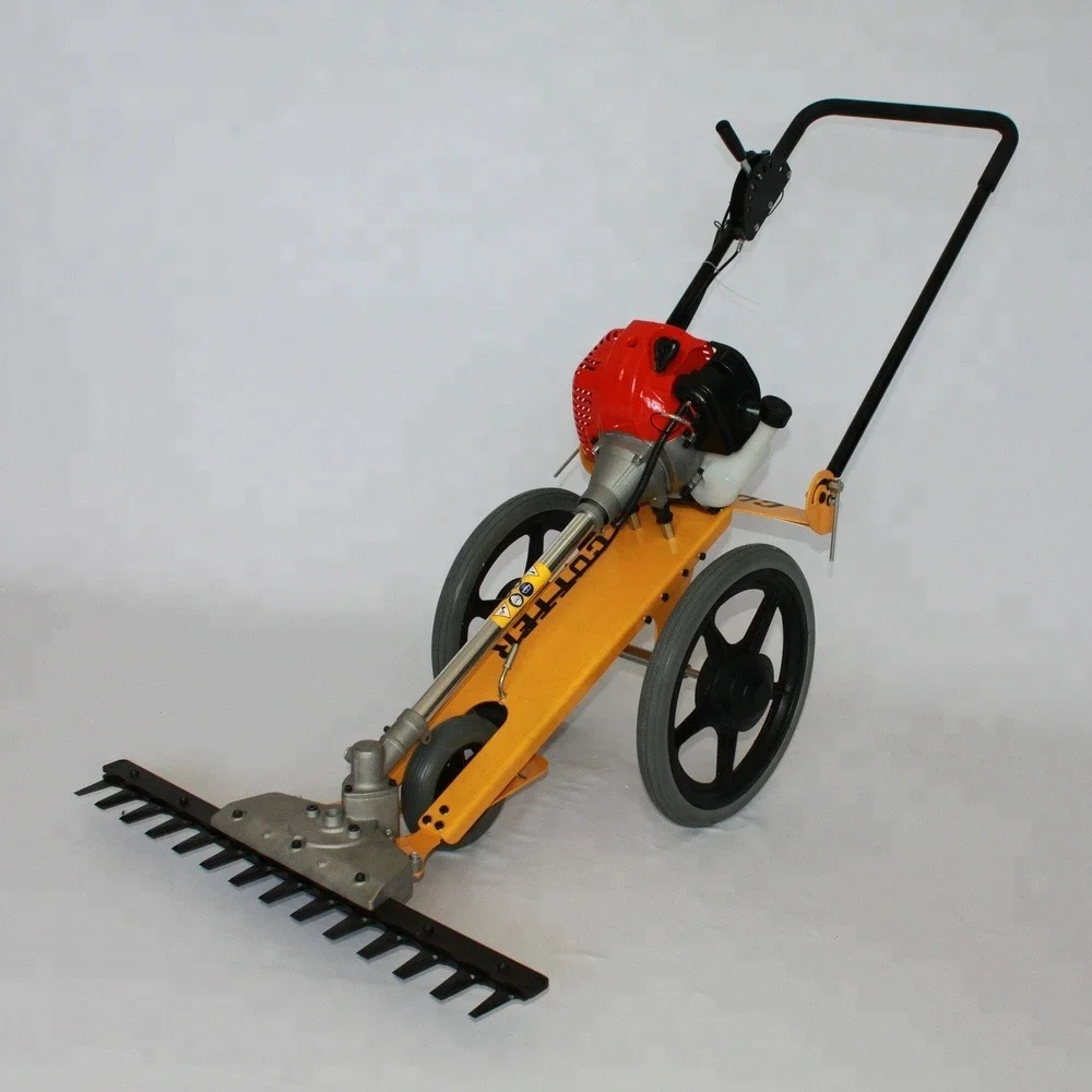 2-Stroke 52cc 700mm cutting width J&K HT520 3 Wheels lawn Mower